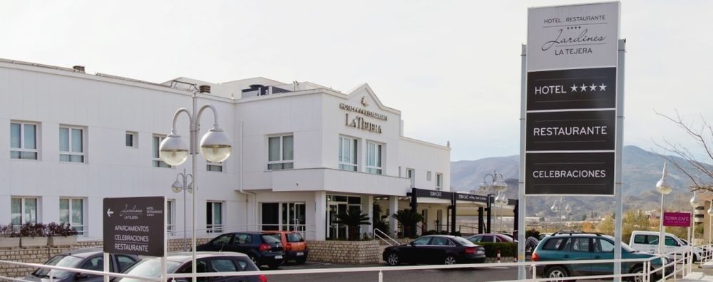Hotel-Restaurante Jardines La Tejera Olula del Río Exterior foto